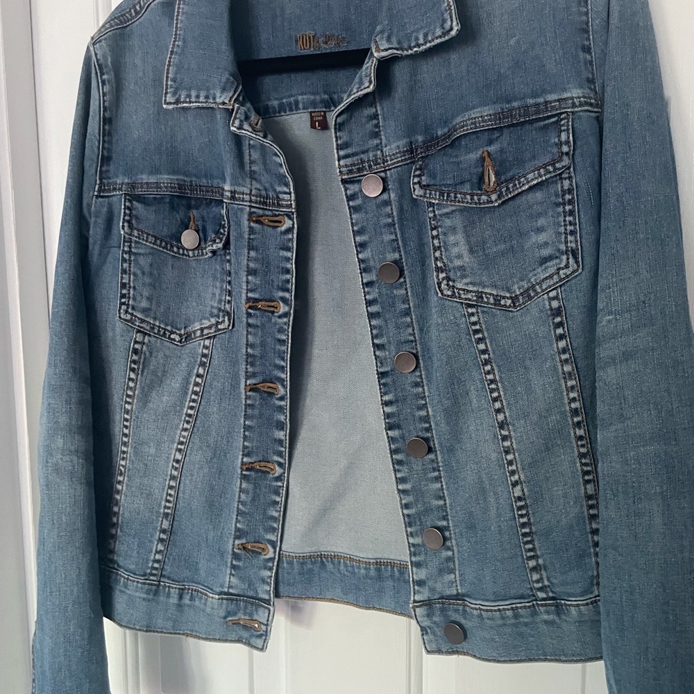 Kut from the Kloth Blue Jean Jacket